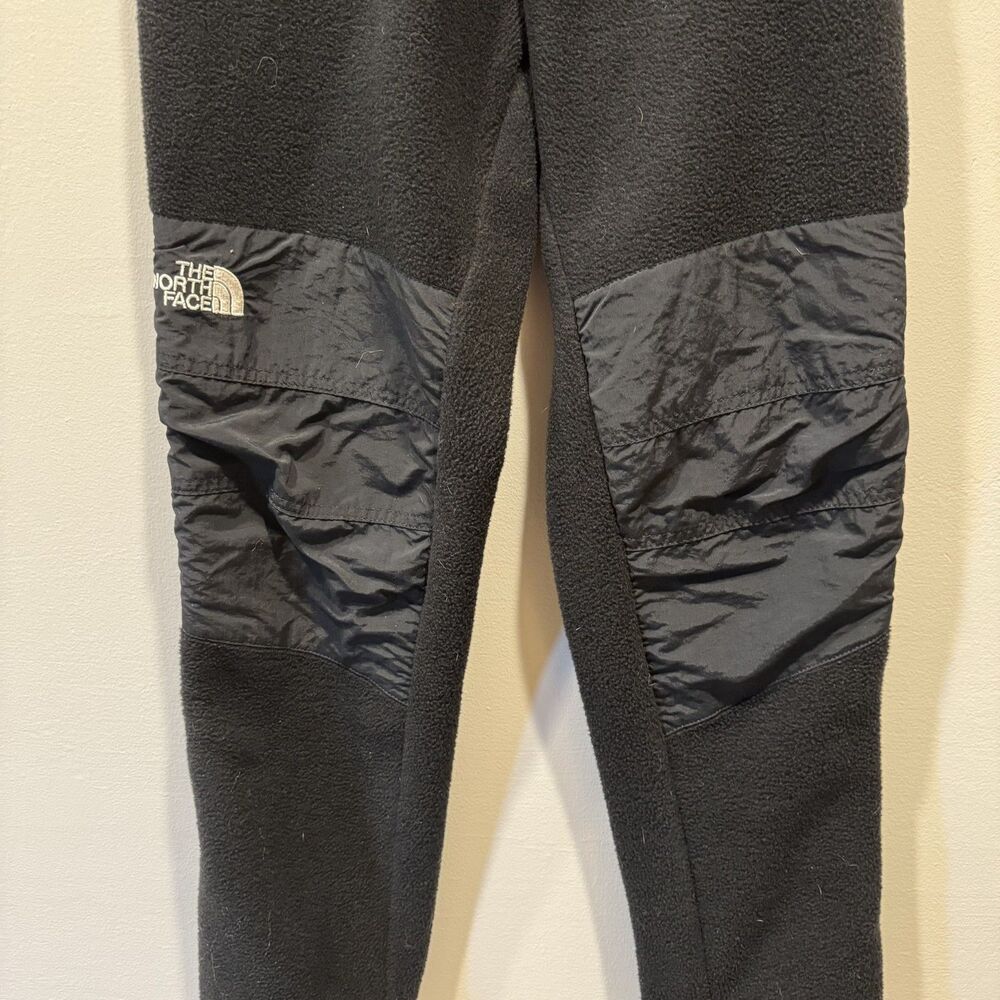 The North Face Denali Pants Full Zip Fleece Black Nylon Knee Gorpcore Mens Small - Picture 5 of 11